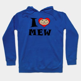 I Heart Cat - Fawn Colored Kitty Hoodie